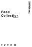 Food Collection. Summer 2017
