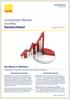 Investment Market monthly Deutschland August 2017