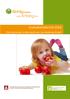 Evaluationsbericht Pilot-Workshop Ernährung für ein- bis dreijährige Kinder