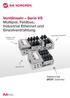 Ventilinseln Serie VS Multipol, Feldbus, Industrial Ethernet und Einzelverdrahtung