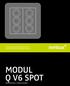 Auszug aus dem LED-Katalog 03/2017 Extract from the LED catalogue 03/2017 MODUL Q V6 SPOT. Deckenleuchten / Ceiling luminaires