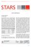 STARS. Jahresbilanz. Gelungener Jahresabschluss. Wertentwicklung STARS (Anteilklasse A) 1. Ausgabe Januar 2015