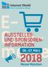 E- Com- merce AUSSTELLER- UND SPONSOREN- INFORMATION März. Messe München