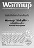Installationshandbuch Warmup StickyMat - selbstklebendes Matten-Heizsystem