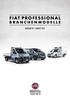 FIAT PROFESSIONAL BRANCHENMODELLE AUSGABE 02 / AUGUST 2017