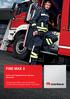 FIRE MAX 3. Schutz und Tragekomfort der nächsten Generation.
