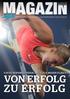 ZU ERFOLG VON ERFOLG. Informationsblatt des Leichtathletik-Club Zürich U20 EUROPAMEISTERIN ANGELICA MOSER FLIEGT.