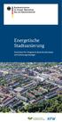 Energetische Stadtsanierung. Zuschüsse für integrierte Quartierskonzepte und Sanierungsmanager
