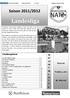 Landesliga. Saison 2011/2012 Landesliga B L A. News. Tabellen. & Mehr S P O R T. Inhaltsverzeichnis: