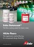 Enke Betoncoat. HiLite floors. The floor coating system for heavy cases. The ingeniously creative flooring for unsurpassed design flexibility