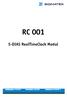 RC 001 S-DIAS RealTimeClock Modul