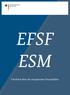 EFSF ESM. Überblick über die europäischen Finanzhilfen