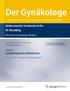 Der Gynäkologe. Elektronischer Sonderdruck für. W. Mendling. Gynäkologische Infektionen. Ein Service von Springer Medizin