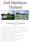 Golf Abenteuer Thailand