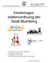 Kindertages- stättenordnung der Stadt Blumberg