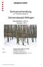 Schlussverhandlung zur Forsteinrichtung im. Gemeindewald Willingen