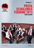 Österreich PreFa schulungs termine 2013 PreFa academy Dach fassade solar