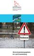 Überschwemmungsgebiete im Land Brandenburg