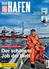 Der schönste Job der Welt. Berufsfischer auf der Elbe. Mit HafenCity-Karte zum Herausnehmen. Das Tor zur Welt als Magazin