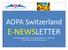 Mustertext. AOPA Switzerland E-NEWSLETTER. Frühlingsausgabe März 2016 Ausgabedatum: 1. April 2016 Diese Ausgabe umfasst zehn Seiten