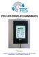 FES LCD DISPLAY HANDBUCH Version 1.1