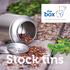 Product speciications in English, Dutch, and German. Stock tins. T +31 (0) E W thebox-blikken.nl