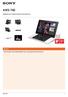 AWS-750. Tragbarer Live-Content-Producer Anycast Touch. Übersicht AWS-750 1