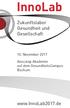 InnoLab. Zukunftslabor Gesundheit und Gesellschaft November Aesculap Akademie auf dem GesundheitsCampus Bochum