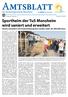 Sportheim der TuS Monsheim wird saniert und erweitert Verein investiert mit Unterstützung des Landes mehr als Euro