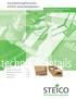 technik & details Verarbeitungshinweise STEICO Unterdeckplatten Umweltfreundliche Dämmsysteme aus natürlicher Holzfaser Das Naturbausystem