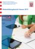 Hessisches Kultusministerium Landeskuratorium für Weiterbildung und Lebensbegleitendes Lernen. Weiterbildungsbericht Hessen 2015