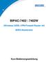 BIPAC-7402 / 7402W (Wireless) ADSL-VPN-Firewall-Router mit 3DES-Akzelerator Kurz-Bedienungsanleitung