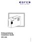 Einbauanleitung Installation Guide SFC A50
