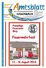 Amt sblatt HAGENBACH. der Verbandsgemeinde. Wir an Rhein und Lauter...