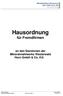 Hausordnung für Fremdfirmen an den Standorten der Mineralmahlwerks Westerwald Horn GmbH & Co. KG