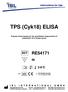 TPS (Cyk18) ELISA. Enzyme immunoassay for the quantitative measurement of cytokeratin 18 in human serum