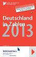 Deutschland in Zahlen. Ausgabe 2013