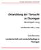 Entwicklung der Tierzucht. Thüringen. Berichtsjahr Schriftenreihe Landwirtschaft und Landschaftspflege in. Schriftenreihe Heft 4 / 2004