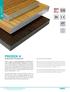 PRIODEK H. Material. Nichtbrennbarer Plattenbaustoff. Non-Combustible Prefabricated Boards. + Decor