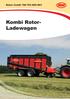 Rotex Combi Kombi Rotor- Ladewagen
