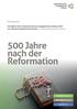 500 Jahre nach der Reformation