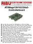 ATXMega128/192/256a3- Controllerboard