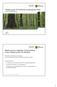 Umsetzung der FFH-Richtlinie im sächsischen Wald - eine Zwischenbilanz -