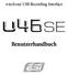 4-in/6-out USB Recording Interface. Benutzerhandbuch