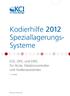 Kodierhilfe 2012 Speziallagerungs- Systeme