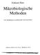 Mikrobiologische Methoden