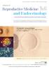 No.6. Reproductive Medicine. and Endocrinology. Journal of. Journal für Reproduktionsmedizin und Endokrinologie