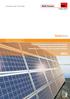 Solarline MC4. Steckverbindersystem für die Photovoltaik Connector system for photovoltaic Système de connexion pour le photovoltaïque