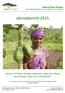 Jahresbericht Seit wir mit Green Ethiopia aufforsten, haben wir Wasser. Dank Wasser, haben wir Fruchtbäume.