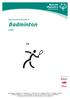 Badminton (2009) Special Olympics Sportregeln
